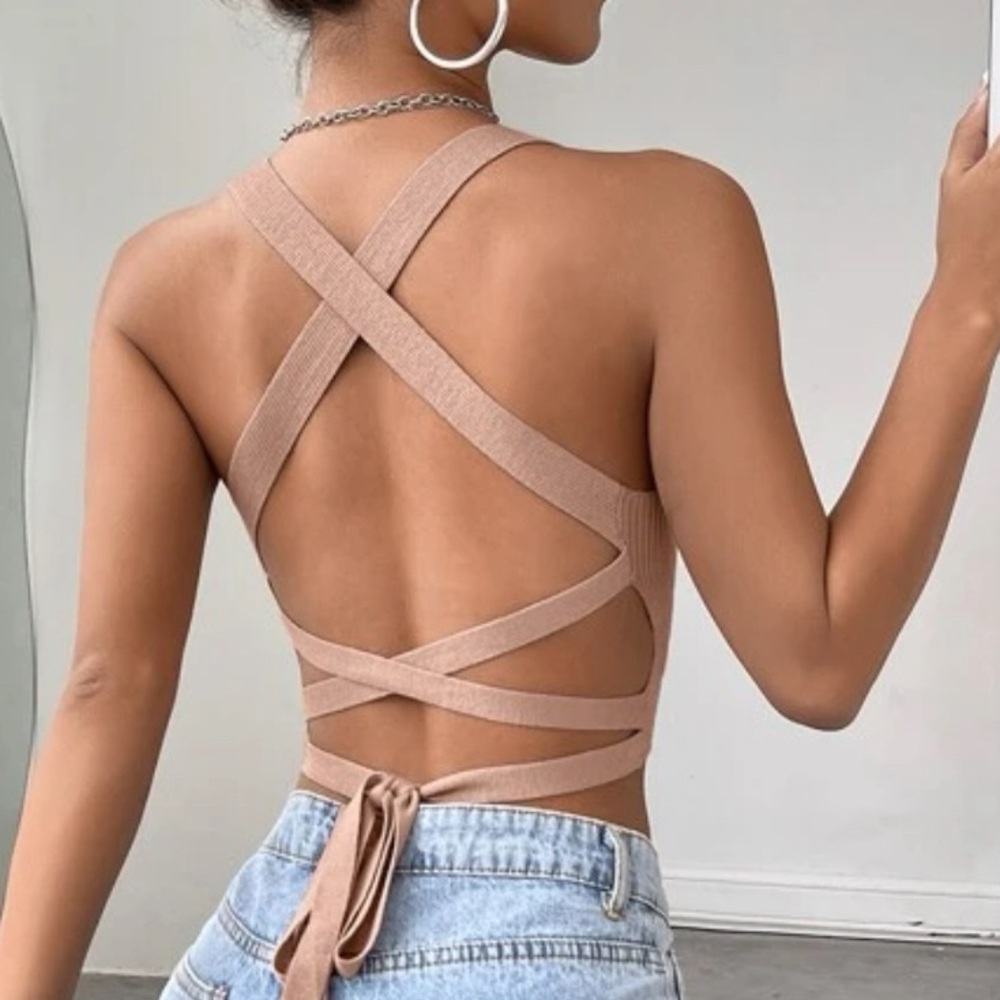 Tied top, never worn